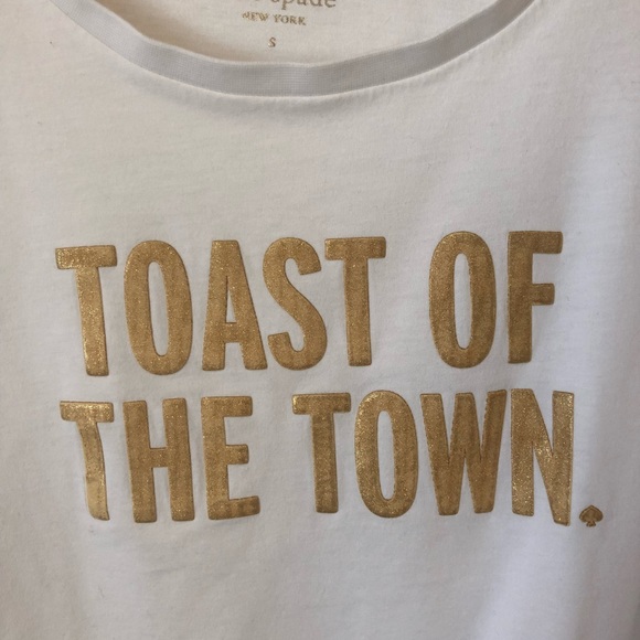 Kate spade Toast of the Town T-shirt - Picture 2 of 5